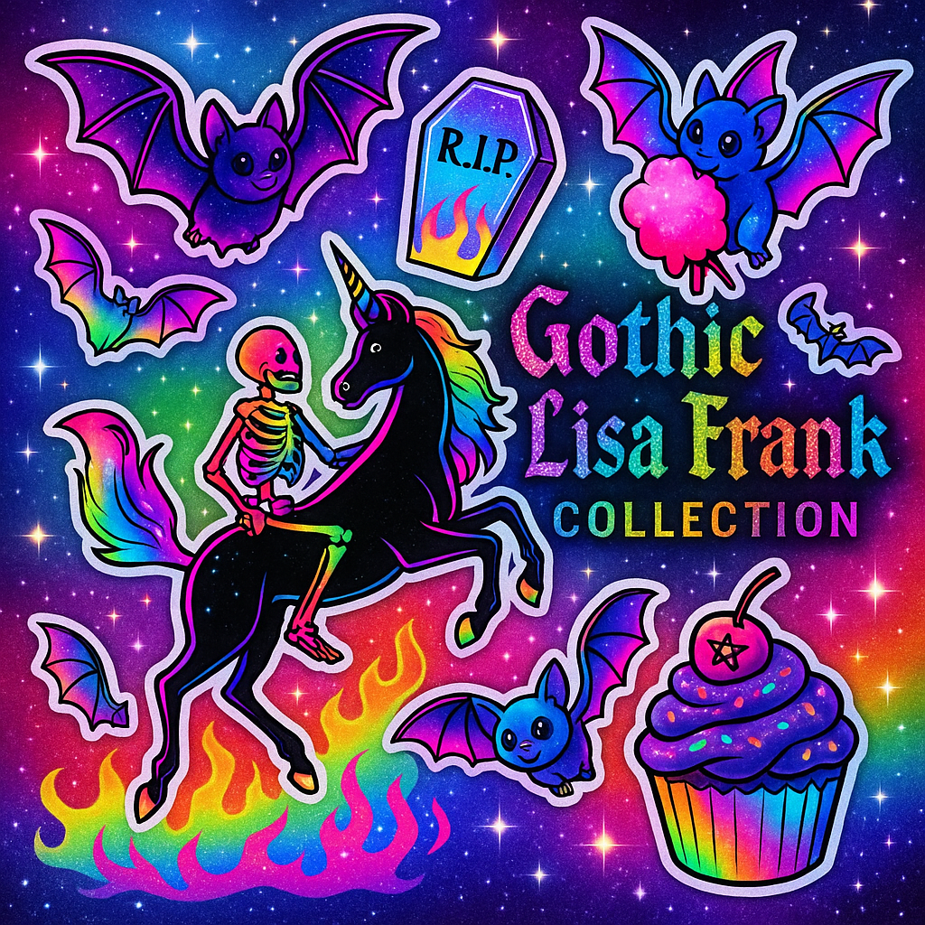 Gothic Lisa Frank