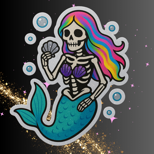 Skelly Mermaid Siren