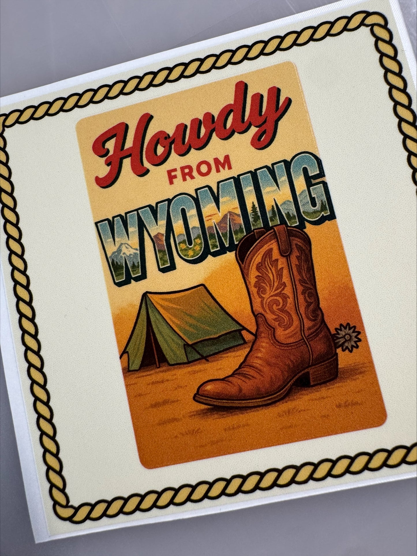 Howdy from Wyoming